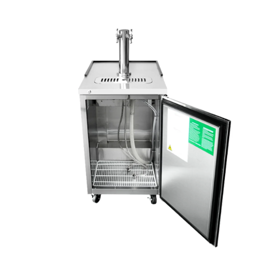 Atosa 23" Draft Beer Refrigerator with Dual Tap Tower - Image 3