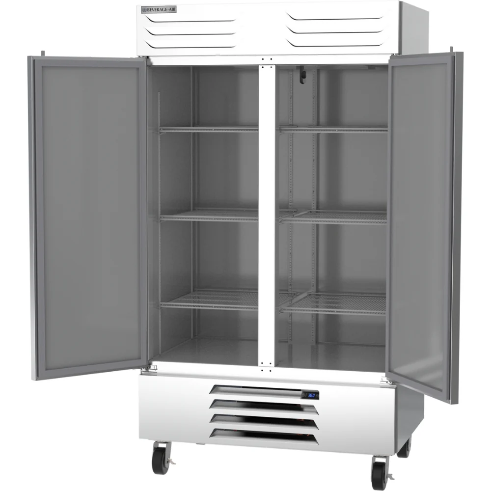 Beverage-Air 47" Reach-In Refrigerator with 2 Solid Door - Image 2