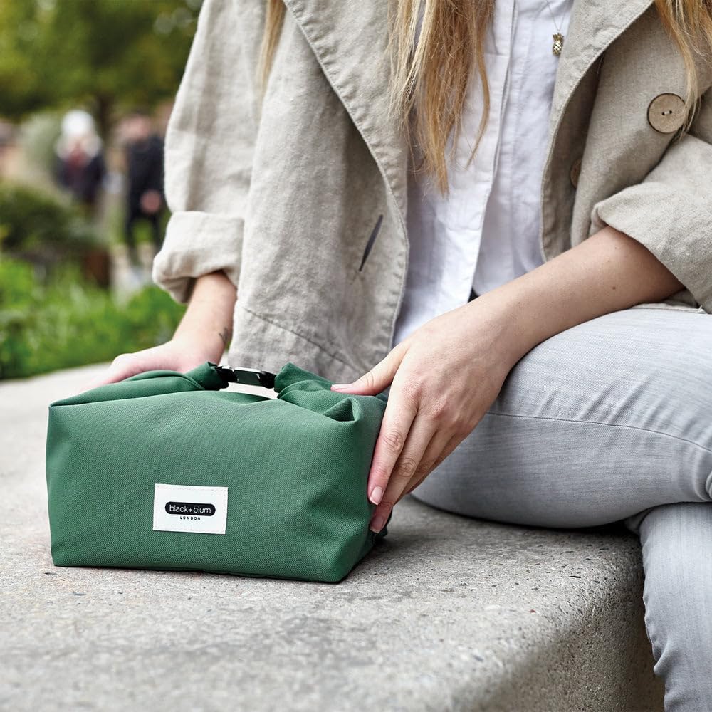 Black + Blum 6.7 Litre Lunch Bag, Olive - Image 4