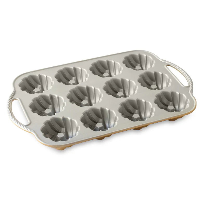 Nordic Ware 75th Anniversary Braided Mini Bundt Pan - Image 2