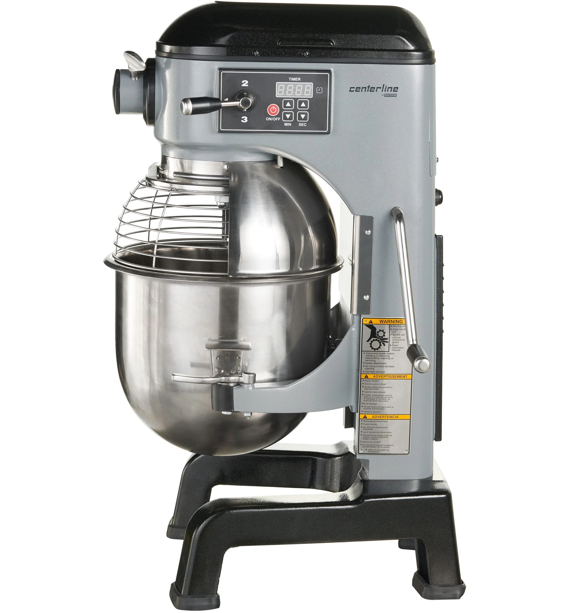 Centerline HMM20-1STD 20 Qt Planetary Stand Mixer with Guard, 3 Speed, 0.5 HP - Image 3