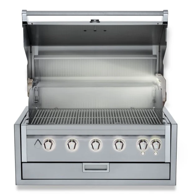 Crown Verity IBI36LP-LT Infinite Series 36" Outdoor BBQ / Charbroiler With Light Package, Gas - Image 2