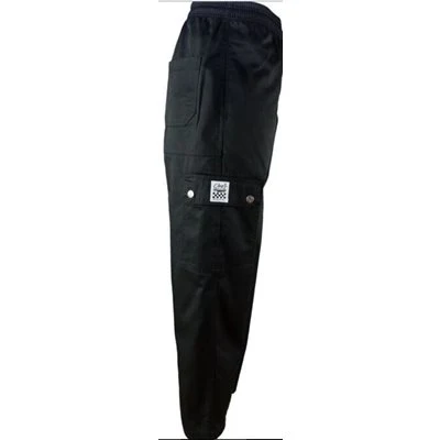 Chef Revival Cargo Chef Pants, Black, Small - Image 2