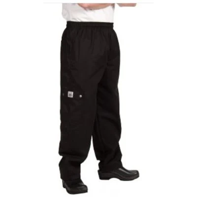 Chef Revival Cargo Chef Pants, Black, Small - Image 3