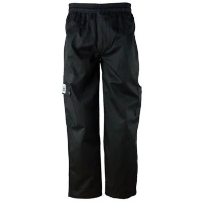 Chef Revival Cargo Chef Pants, Black, Small - Image 4