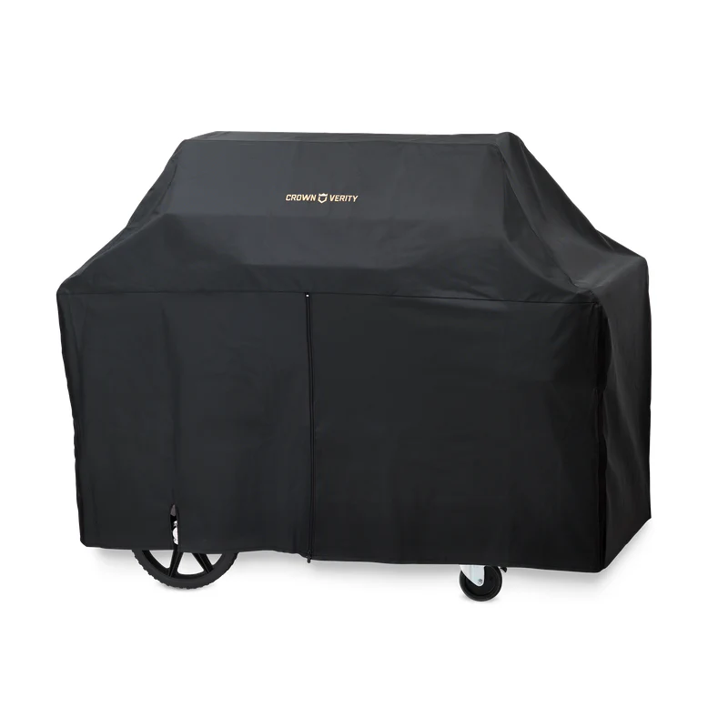 Crown Verity Cover For 72" BBQ / Charbroiler with Roll Dome, Black