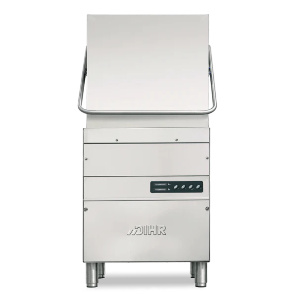 DIHR High Temperature Hood Type Upright Dishwasher, 70 Racks /Hour