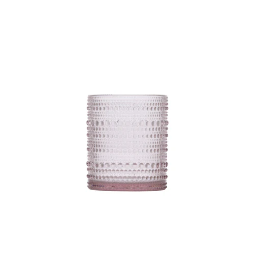 Fortessa Jupiter Pink 10 OZ Double Old Fashioned Glass 24 /Case