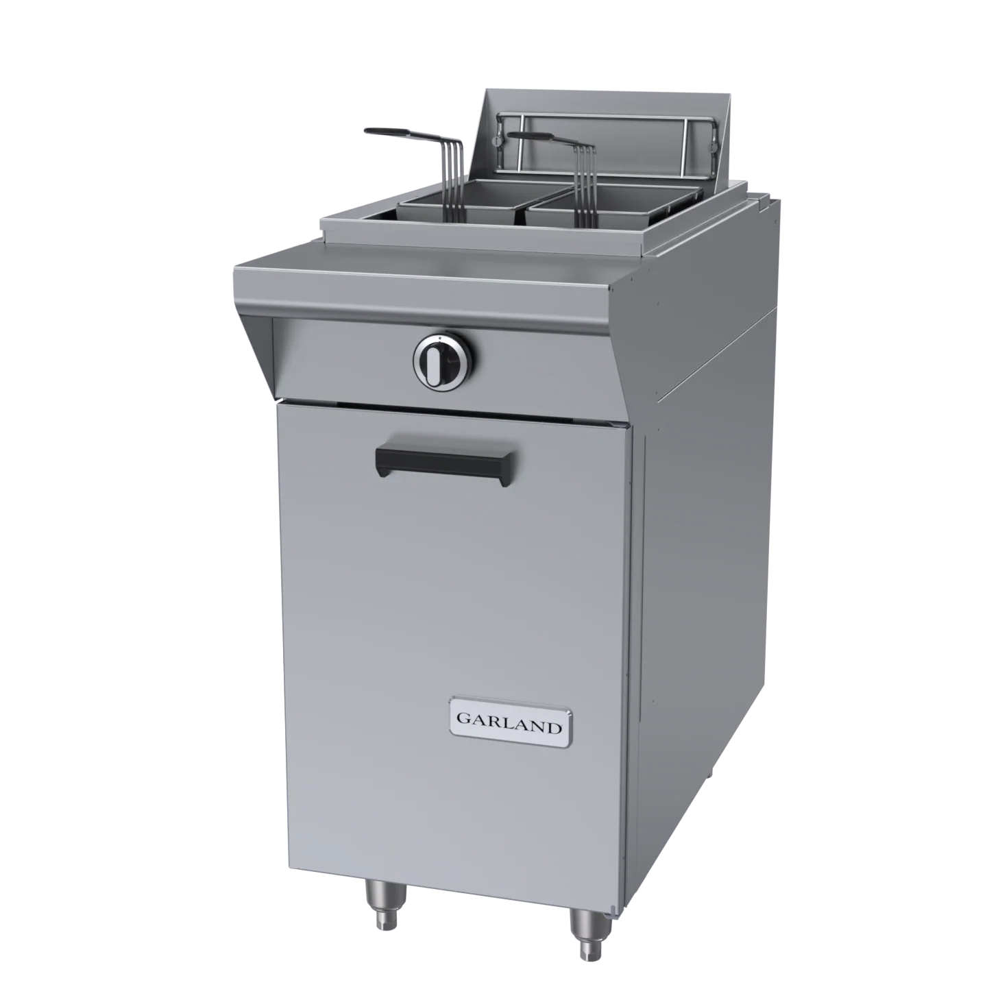 Garland Master Series 35 lb Range Match Floor Fryer Natural Gas 110,000 BTU