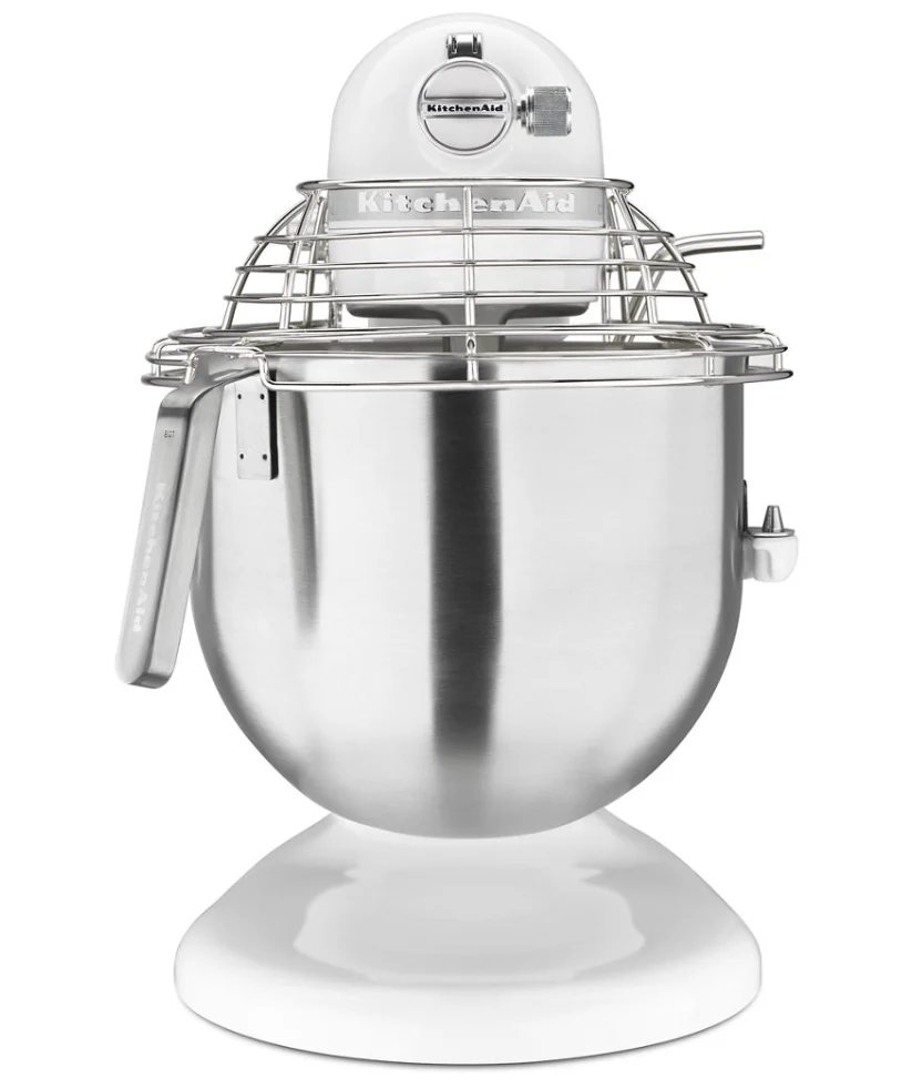 KitchenAid Commercial Series 8 Qt Bowl Lift Stand Mixer, White - KSMC895WH - Image 4