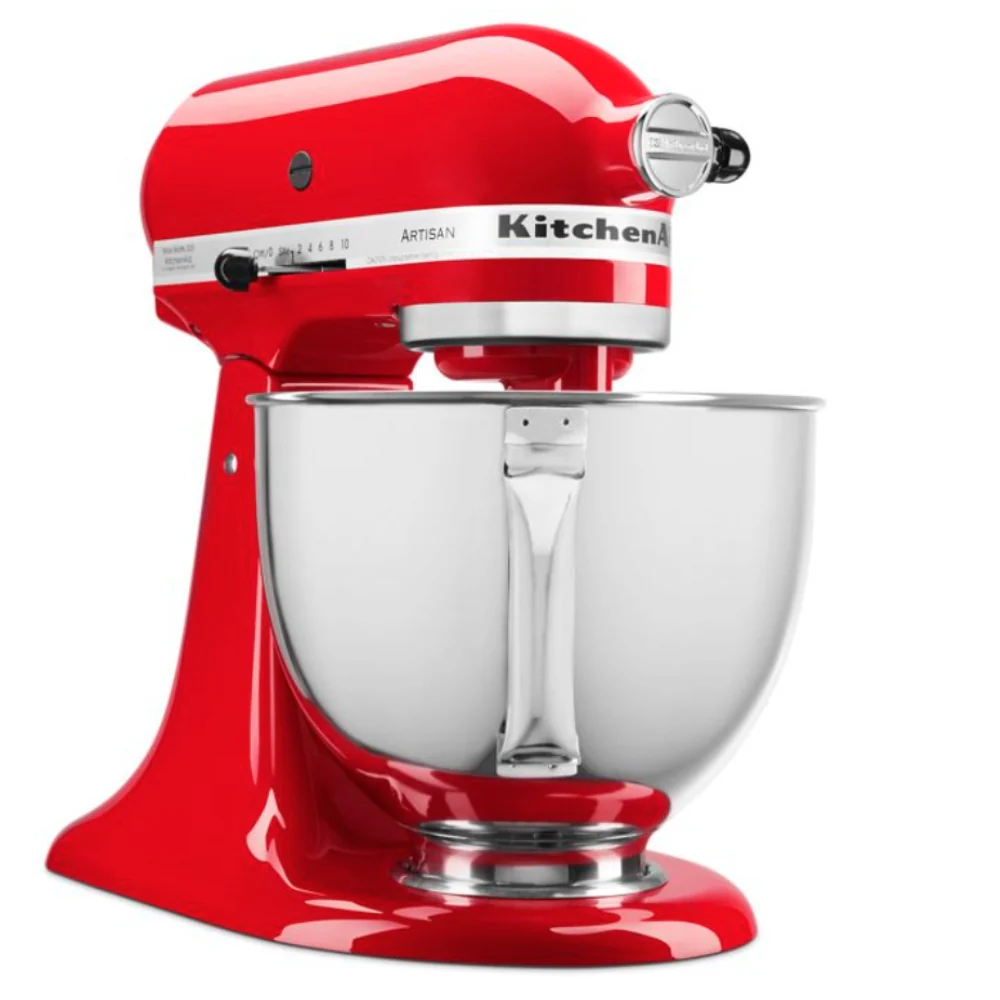 KitchenAid Artisan 5 QT Tilt Head Stand Mixer, Passion Red - Image 3