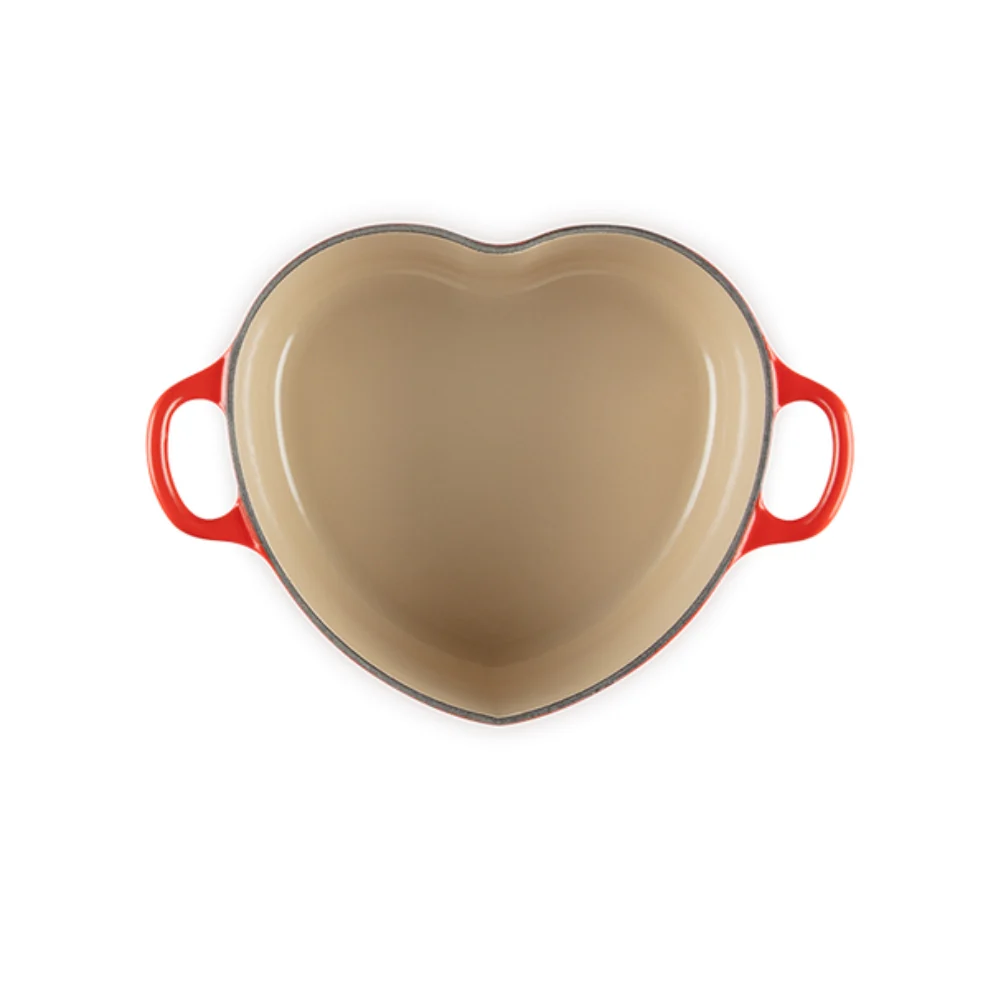 Le Creuset 1.9L Heart Casserole, Cherry - Image 3