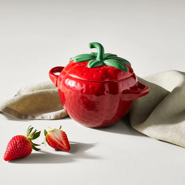 Le Creuset Limited Edition Strawberry Mini Cocotte, 0.57 L - Image 2