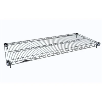 Metro Super Adjustable 18" x 60" Chrome Wire Shelf