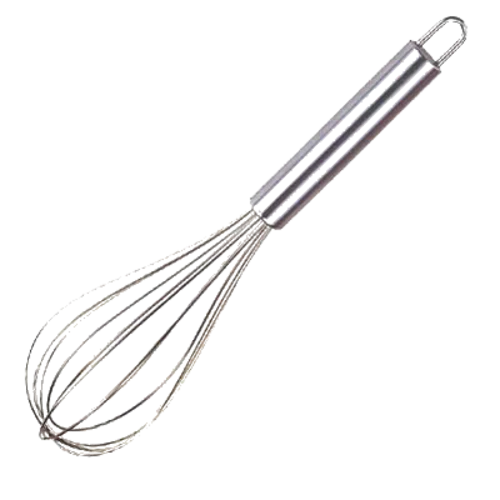 Nella 14" Piano Whip Stainless Steel