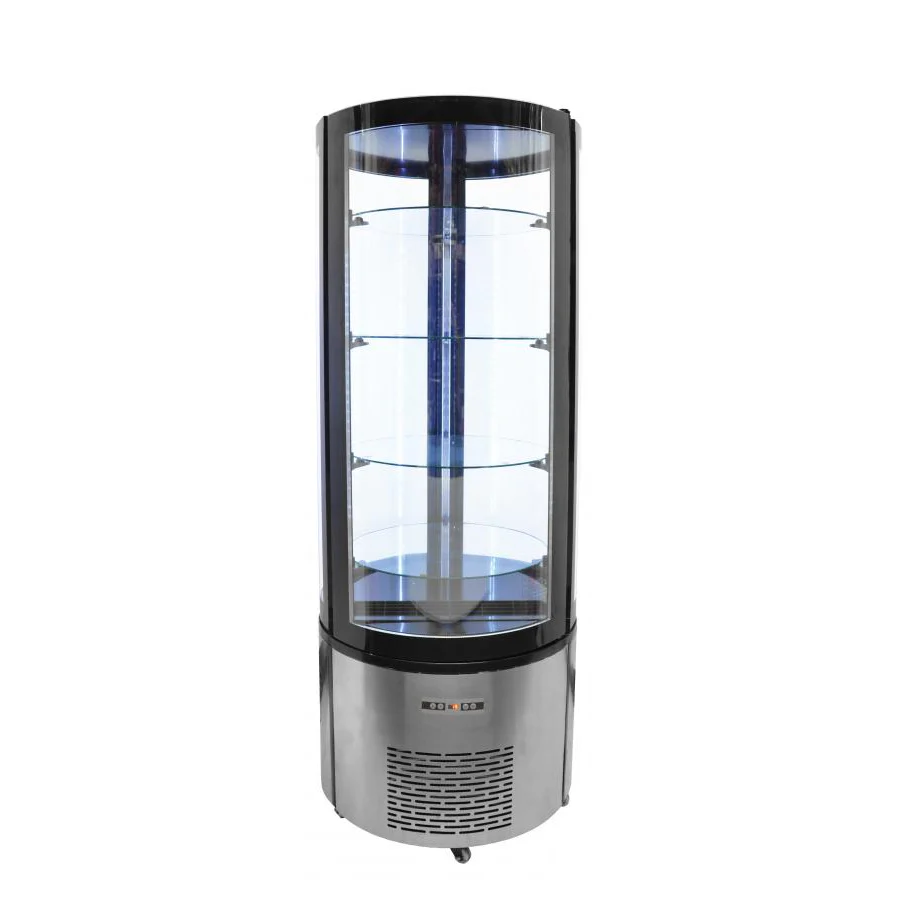 Nella 27" Cylinder Refrigerated Display Case - Image 2