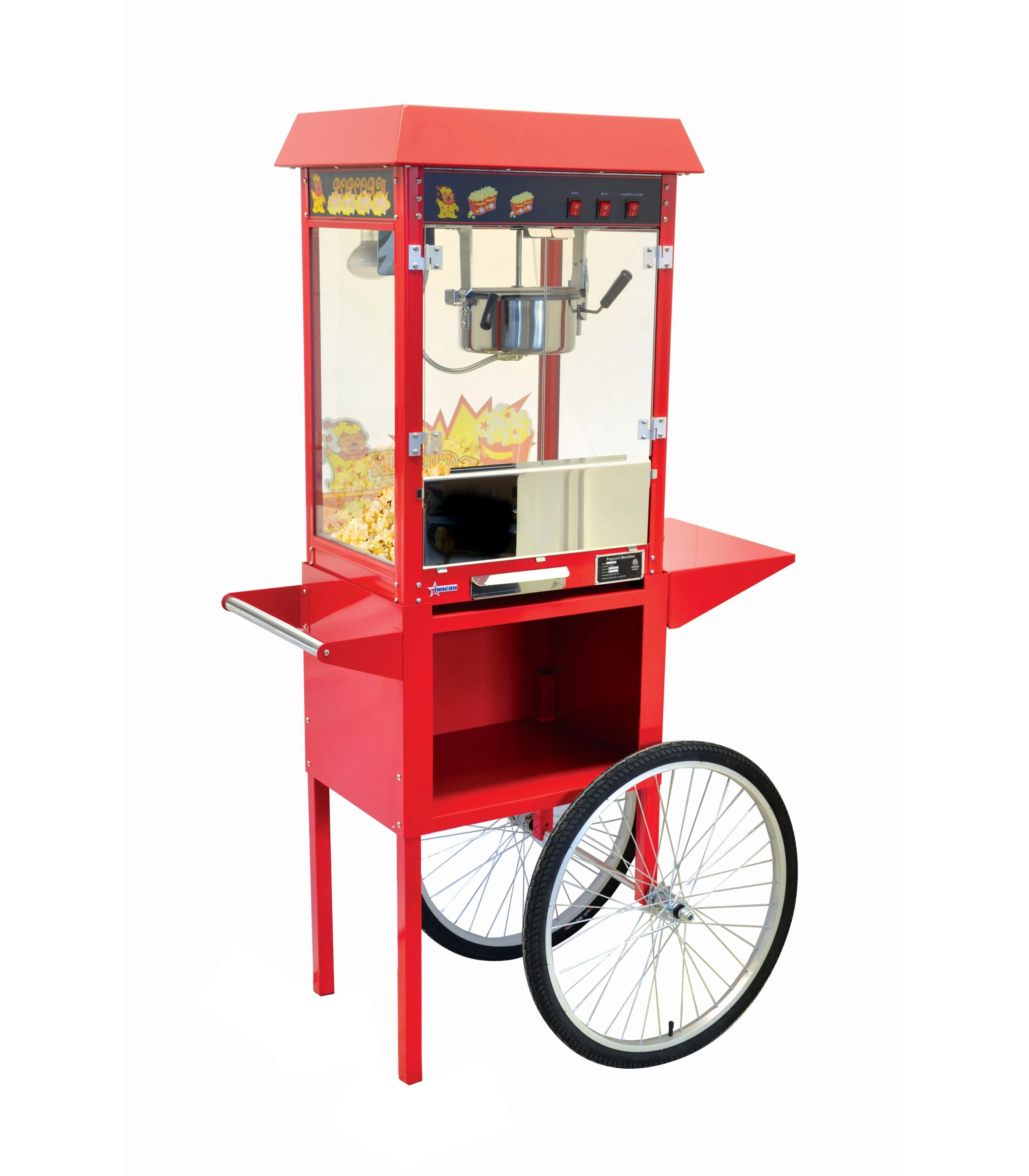 Nella 35" Trolley Cart For 8 Oz Popcorn Machines - Image 2