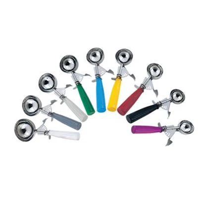 Nella 4 Oz Ice Cream Disher #8, Grey Handle - Image 4