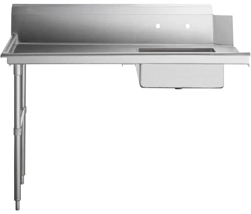 Nella 60" Soiled Dishtable Left Side with Sink