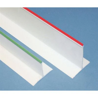 Nella Divider with Red Beading, White, 5" x 30"