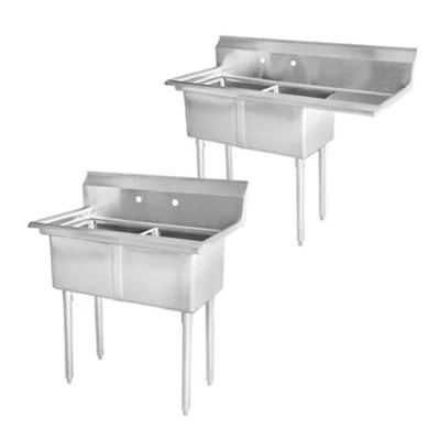 Nella Leg Brace for 18" x 18" for Two Tub Sink - Image 2