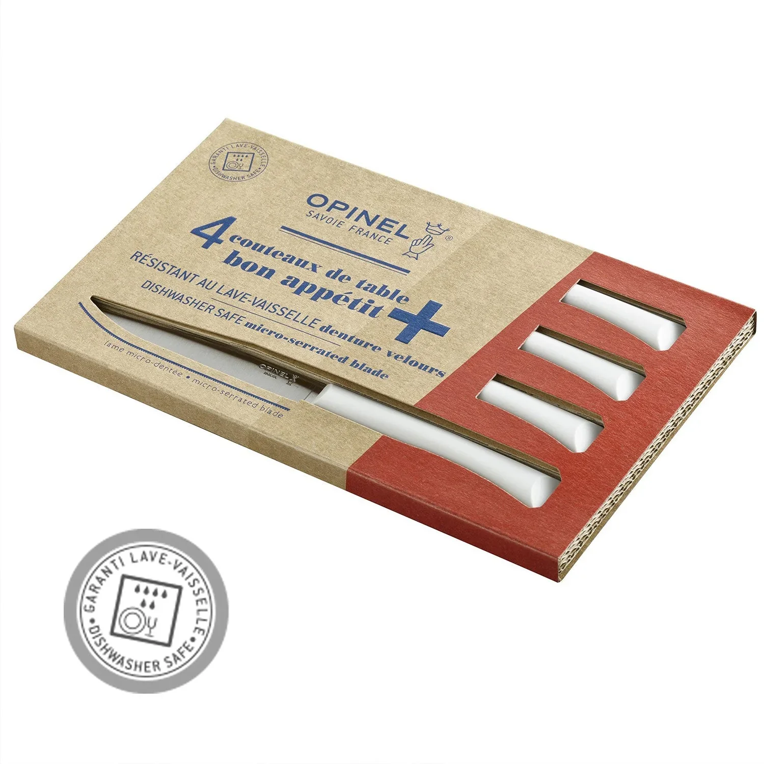 Opinel Assorted Steak Knifes Box Set Ba + - Image 2