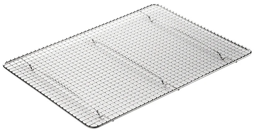 Winco 12" x 16.5" Wire Pan Grate, Half Size Sheet Pan - Image 2