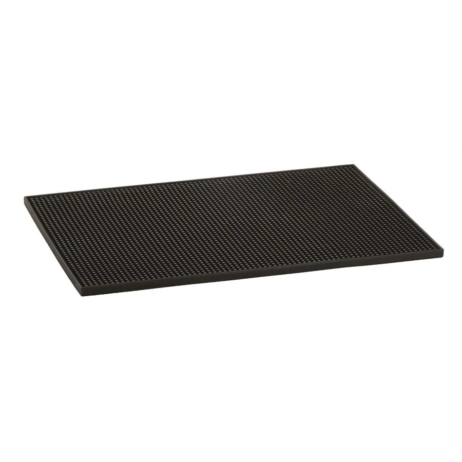 TableCraft 18" x 12" Bar Mat, Black