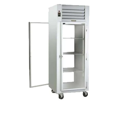 Traulsen 26.5" Pass Thru Reach In Refrigerator with 1 Glass Door