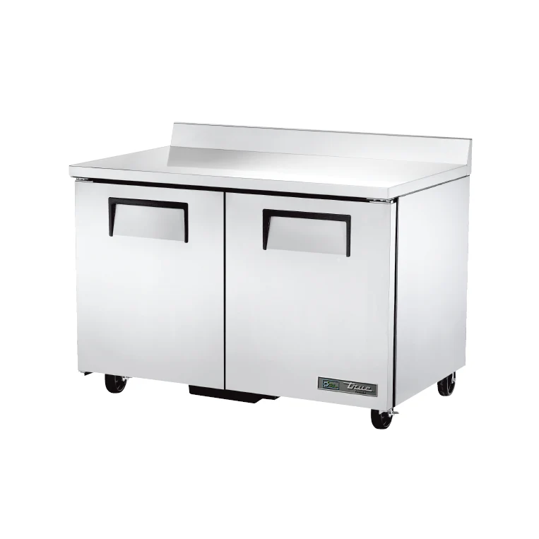 True 48" Worktop Freezer with 2 Solid Doors - TWT-48F