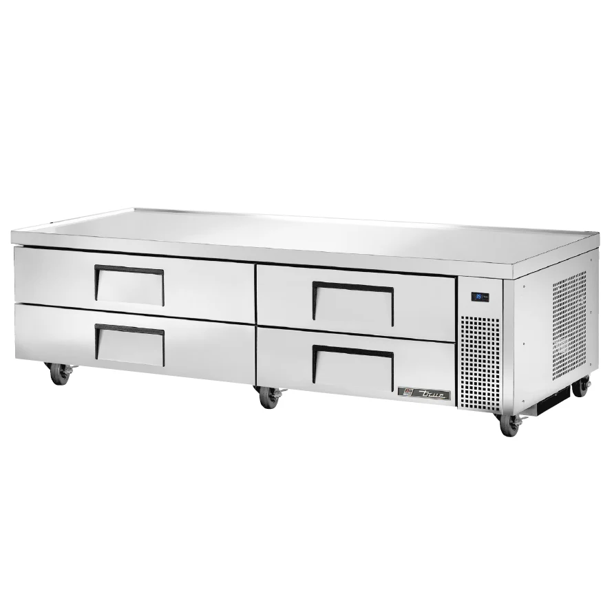 True 82" Refrigerated Chef Base with 4 Drawers - TRCB-82