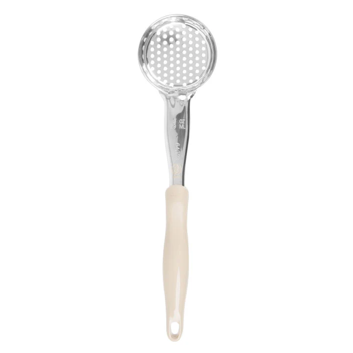 Vollrath 3 Oz Perforated Spoodle, Ivory Handle - Image 3