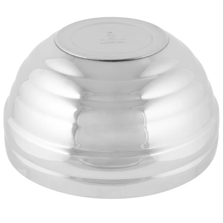 Vollrath 6.9 Qt Double Wall Round Beehive Serving Bowl, Stainless Steel - Image 4