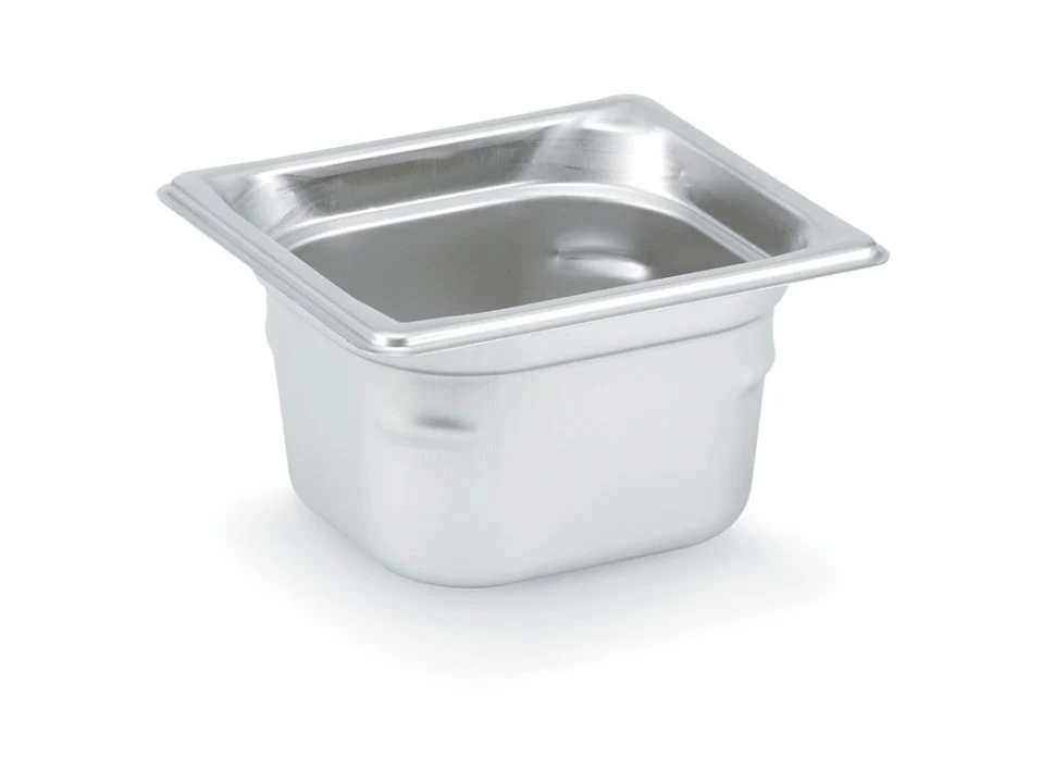 Vollrath Super Pan 3 1/6 Size Steam Table Pan, 2.5 Deep, Stainless Steel