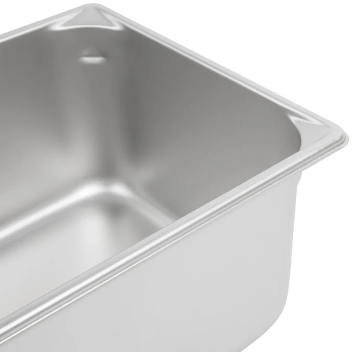 Vollrath Super Pan V 1/2 Size Steam Table Pan, 6" Deep, Stainless Steel - Image 5