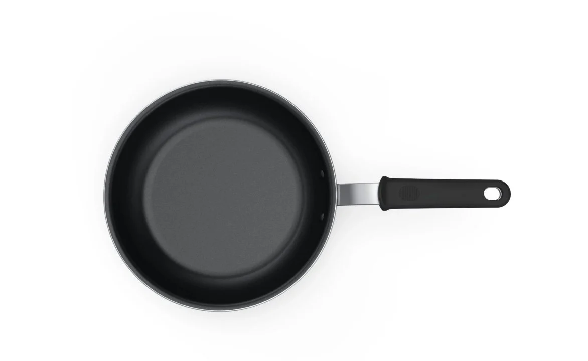 Vollrath Tribute 10" Non Stick Aluminum Fry Pan with Silicone Handle - Image 4