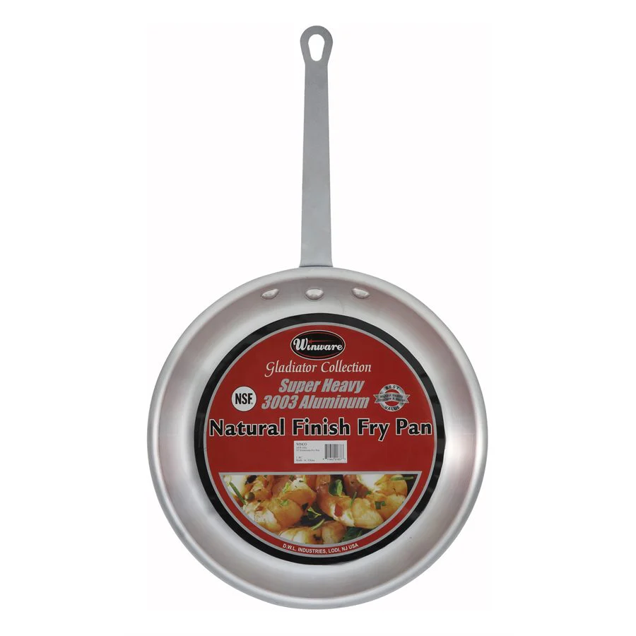 Winco 10" Fry Pan, Aluminum