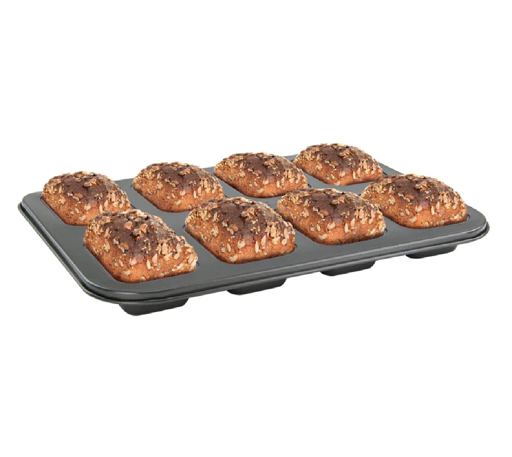 Winco 8 Cup Mini Loaf Pan, Non Stick - Image 2
